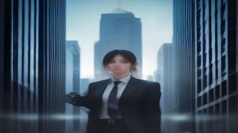 黄豆魔改短剧办公空间与客户接待区